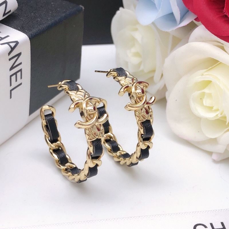 Ch*el earrings
